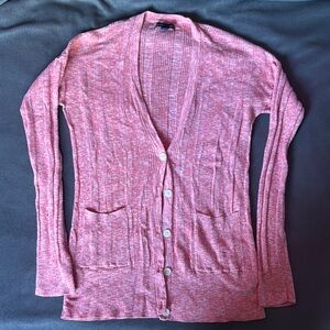 American Eagle Outfitters, button-up cardigan, pink size Medium